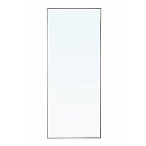 Rilstone Road - Metal Frame Rectangle Mirror-72 Inches Tall and 30 Inches Wide - 1300343
