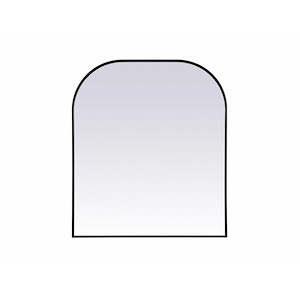 Edgehill Croft - Metal Frame Arch Mirror In Modern Style-42 Inches Tall and 36 Inches Wide - 1300130