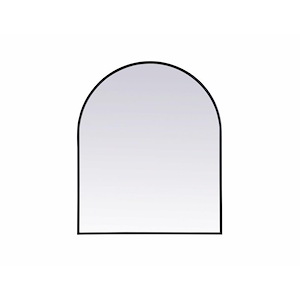 Spinnals Grove - Metal Frame Arch Mirror In Modern Style-36 Inches Tall and 30 Inches Wide - 1300235