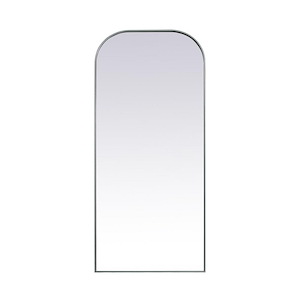 Edgehill Croft - Metal Frame Arch Full Length Mirror In Modern Style-76 Inches Tall and 32 Inches Wide - 1300121