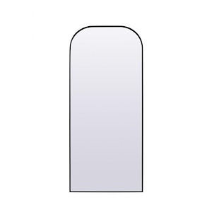 Edgehill Croft - Metal Frame Arch Mirror In Modern Style-76 Inches Tall and 32 Inches Wide - 1300236