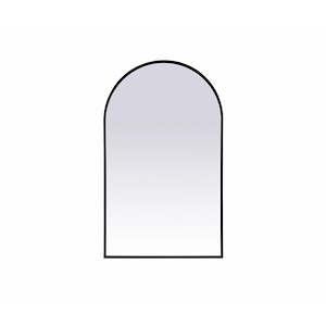 Spinnals Grove - Metal Frame Arch Mirror In Modern Style-40 Inches Tall and 24 Inches Wide - 1300037