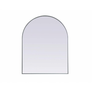Spinnals Grove - Metal Frame Arch Mirror In Modern Style-42 Inches Tall and 33 Inches Wide - 1300127