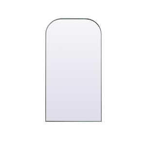 Edgehill Croft - Metal Frame Arch Full Length Mirror In Modern Style-66 Inches Tall and 35 Inches Wide - 1300267
