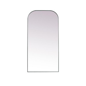 Edgehill Croft - Metal Frame Arch Full Length Mirror In Modern Style-72 Inches Tall and 35 Inches Wide - 1300122
