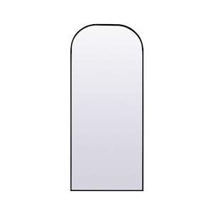 Edgehill Croft - Metal Frame Arch Full Length Mirror In Modern Style-66 Inches Tall and 28 Inches Wide - 1300080