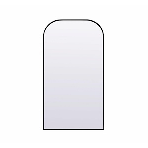 Edgehill Croft - Metal Frame Arch Mirror In Modern Style-66 Inches Tall and 35 Inches Wide - 1300128