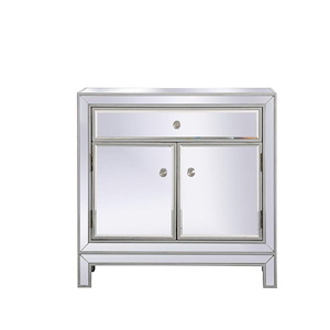 Warren Gait - Mirrred Cabinet-28.25 Inches Tall and 13.5 Inches Wide - 1302760