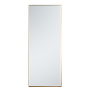 Windermere Mount - Rectangular Mirror In Contemporary Style-60 Inches Tall and 24 Inches Wide - 1302770