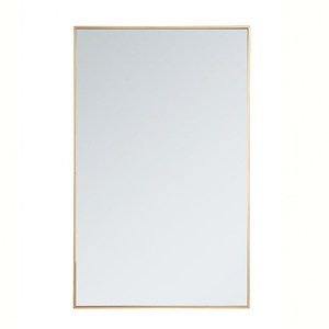 Windermere Mount - Rectangular Mirror In Contemporary Style-48 Inches Tall and 30 Inches Wide - 1302775