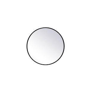Kirkham Loan - Round Mirror In Mid-Century Modern Style-21 Inches Tall and 21 Inches Wide - 1302795