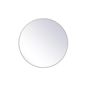 Kirkham Loan - Round Mirror In Mid-Century Modern Style-39 Inches Tall and 39 Inches Wide - 1302796