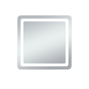 Avon Knoll - 39.5W LED Soft Edge mirror In Modern Style-30 Inches Tall and 30 Inches Wide - 1302980