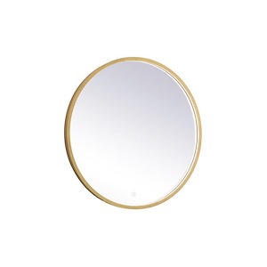 Fishermead Boulevard - 29.3W LED Mirror with Adjustable Color Temperature In Modern Style-28 Inches Tall and 28 Inches Wide - 1302830
