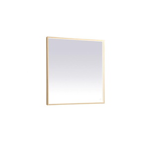 Fishermead Boulevard - 42W LED Mirror with Adjustable Color Temperature In Modern Style-36 Inches Tall and 36 Inches Wide - 1302853