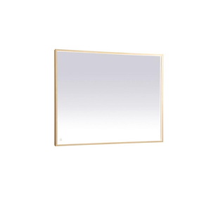 Fishermead Boulevard - 41W LED Mirror with Adjustable Color Temperature In Modern Style-48 Inches Tall and 36 Inches Wide - 1302855