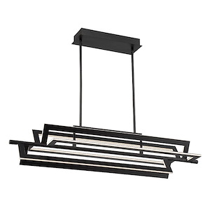 Cyprus Royd - 140W 1 LED Chandelier In Modern and Contemporary Style-9.25 Inches Tall and 9 Inches Wide - 1250827