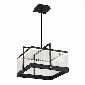 Pipers Way - 55W 1 LED Chandelier In Modern and Contemporary Style-13.25 Inches Tall and 19.5 Inches Wide - 1250915