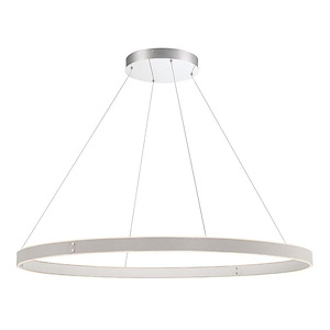 Pear Tree Rise - 102W 1 LED Chandelier In Modern and Contemporary Style-2 Inches Tall and 45.25 Inches Wide - 1250716
