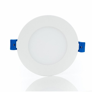 Williams Green - 12W 1 LED 4 Inch Slim Round Downlight (Set of 2) In Contemporary Style-0.81 Inches Tall and 5 Inches Wide - 1301161