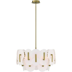 Bentinck Village - 74W 2 LED 2-Tier Chandelier-14.5 Inches Tall and 24 Inches Wide - 1383357