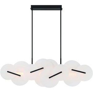 Bentinck Village - 92W 2 LED Chandelier-17.5 Inches Tall and 9 Inches Wide - 1383358