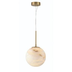 Hall Meadows - 15W 1 LED Pendant-21.75 Inch Tall and 12 Inch Wide - 1383564