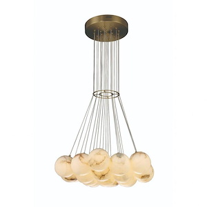 Hall Meadows - 96.9W 19 LED Grand Chandelier-6.25 Inch Tall and 29.25 Inch Wide - 1383570