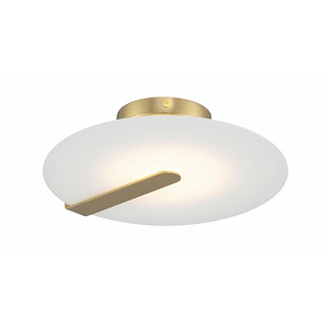 Bentinck Village - 13W 1 LED Flush Mount-3.75 Inch Tall and 12.25 Inch Wide - 1383466