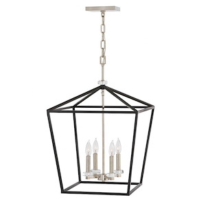 Transitional Four Light Chandelier - 1251143