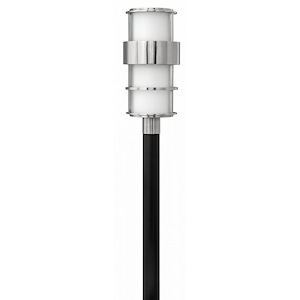 Chamberlain Hollow - 1 Light Large Outdoor Post Top or Pier Mount Lantern in Modern Style - 10 Inches Wide by 21.75 Inches High - 1251375