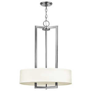 Attlee Parc - 3 Light Small Drum Chandelier in Transitional Style - 20 Inches Wide by 26.5 Inches High - 1251624