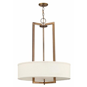 Galloway Ridings - 3 Light Medium Drum Chandelier in Transitional Style - 26 Inches Wide by 30.25 Inches High - 1251625