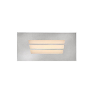 Rufford Gate - 5W LED Louvered Small Brick Light In Modern Style-3.25 Inches Tall and 6.25 Inches Wide - 1252383