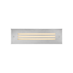 Rufford Gate - 7W LED Louvered Large Brick Light In Modern Style-3 Inches Tall and 10 Inches Wide - 1252394