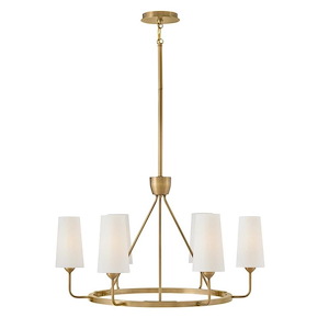 Robin Drift - 30W 6 LED Medium Pendant In Traditional Style-17.25 Inches Tall and 28.75 Inches Wide - 1282948