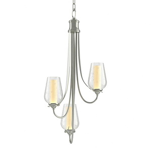Hogarth Lea - 3 Light Chandelier In Traditional Style-26.5 Inches Tall and 15.8 Inches Wide - 1403311