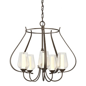 Hogarth Lea - 5 Light Chandelier In Traditional Style-19.9 Inches Tall and 22.2 Inches Wide - 1403367