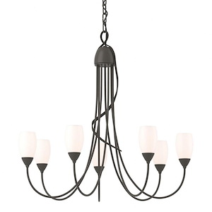 Hogarth Lea - 7 Light Chandelier In Traditional Style-24 Inches Tall and 24.9 Inches Wide - 1405126