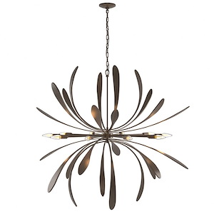 Cherry Tree Walk - 10 Light Large Chandelier In Contemporary Style-40.8 Inches Tall and 48.9 Inches Wide - 1403352