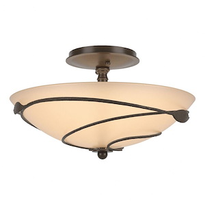 Cherwell Isaf - 2 Light Semi-Flush Mount-8.2 Inches Tall and 13.5 Inches Wide - 1403353