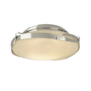 Hogarth Lea - 2 Light Flush Mount In Traditional Style-4.7 Inches Tall and 13.9 Inches Wide - 1403363