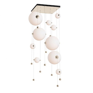 Palmers Cloisters - 35 Inch 42W 10 LED Square Pendant - 1403581