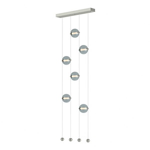 Palmers Cloisters - 22.3 Inch 18W 6 LED Ceiling-to-Floor Pendant - 1403637