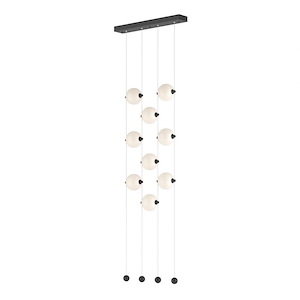 Palmers Cloisters - 22.3 Inch 27W 9 LED Ceiling-to-Floor Pendant - 1403629