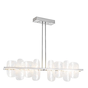 Pretoria Cedars - 51.9 Inch 57W 1 LED Large Linear Pendant - 1404853