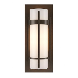 Banded - 1 Light Wall Sconce-12 Inches Tall and 5 Inches Wide - 1403445