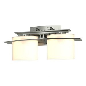 Egret Crescent - 2 Light Wall Sconce-7.9 Inches Tall and 17.1 Inches Wide - 1403451