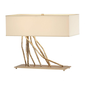 Salisbury Barton - 2 Light Table Lamp In Contemporary Style-16.5 Inches Tall and 6.5 Inches Wide - 1403546