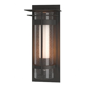 Banded - 1 Light XL Outdoor Wall Sconce with Top Plate - 1403606
